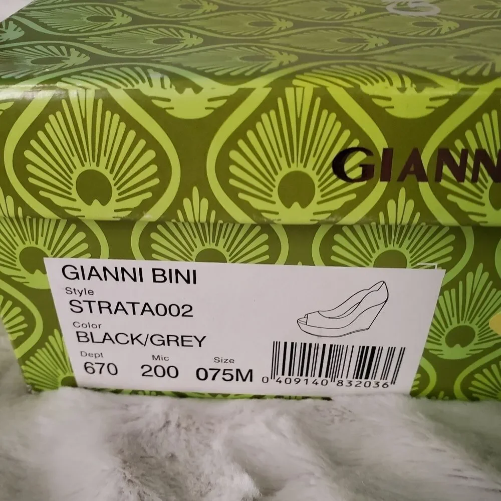 Gianni Bini Wedges Strata002 Size 7.5